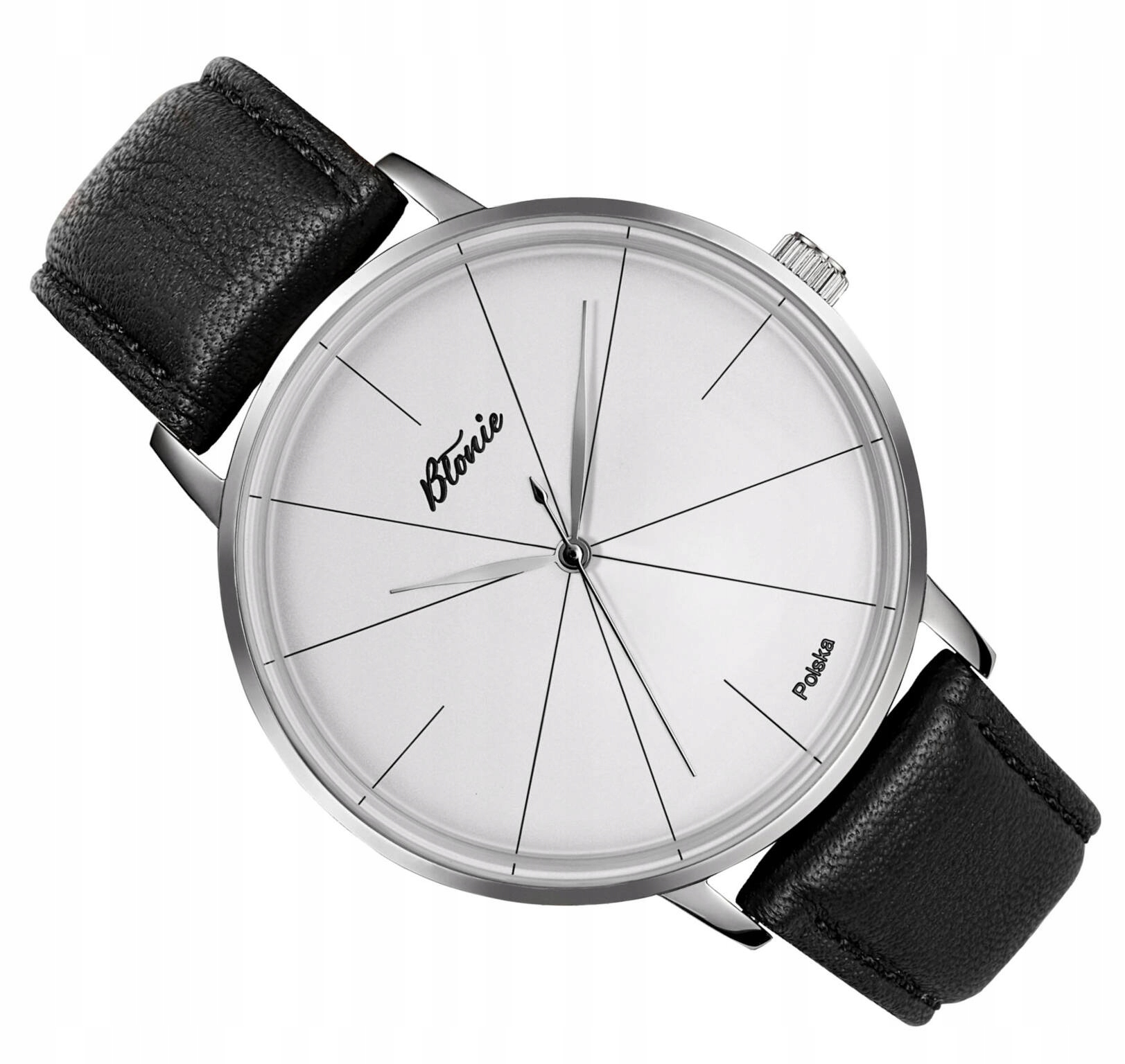 Pánské Klasické Elegantní Polský Hodinky Błonie Zodiak Zebra