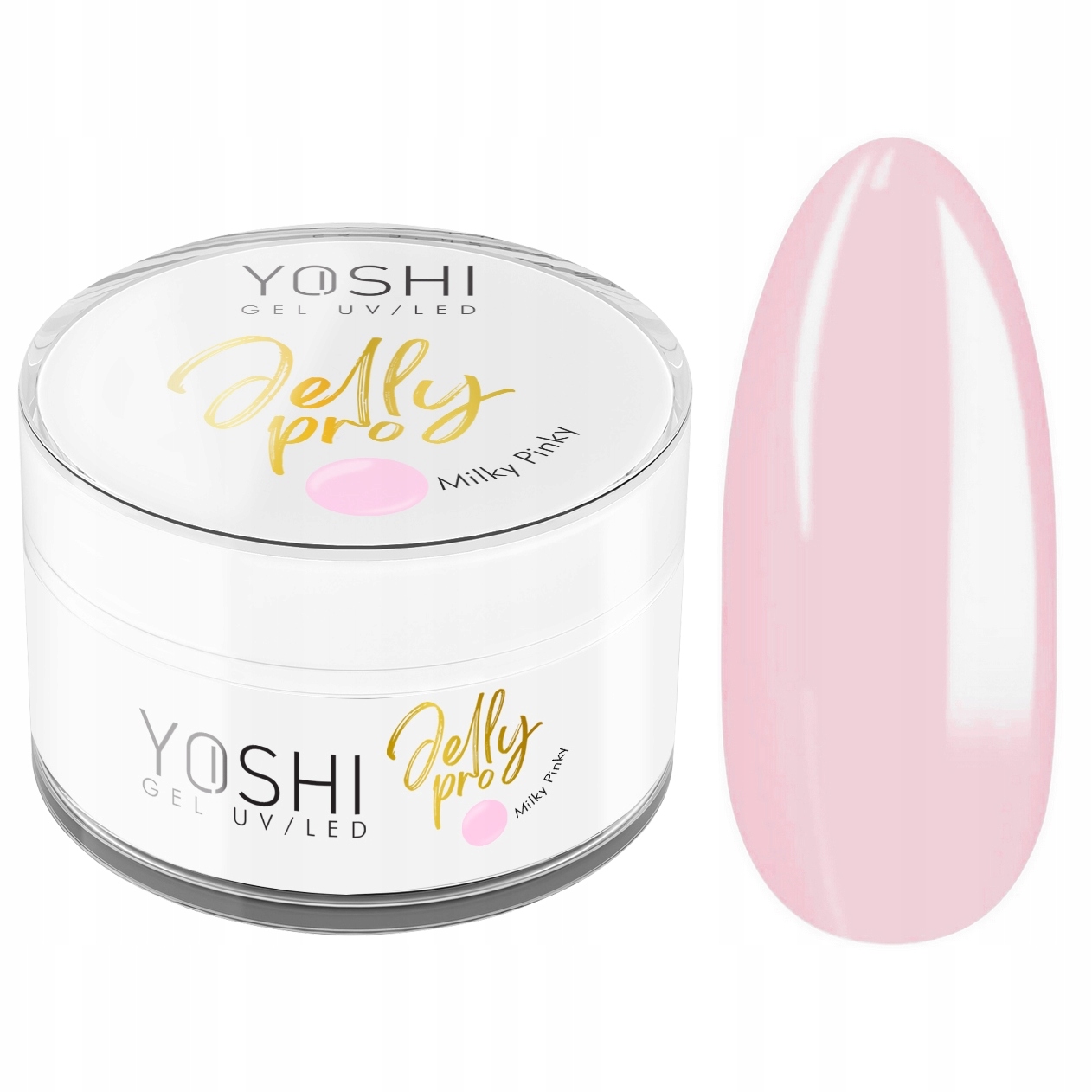 Yoshi Stavební Gel Jelly Pro Gel želé Milky Pinky 50 ml
