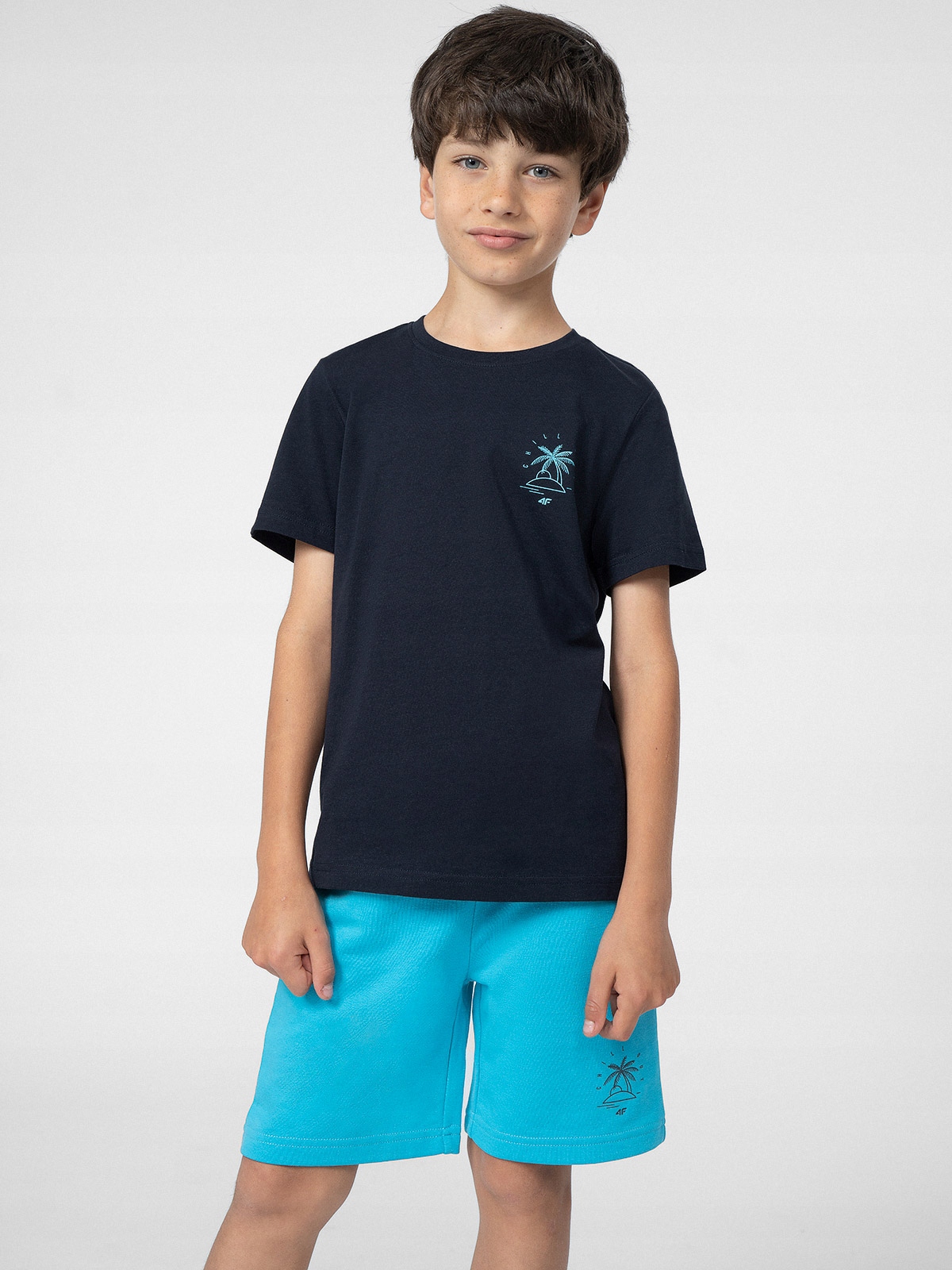 T-SHIRT CHŁOPIĘCY 4F KOSZULKA BAWEŁNA TTSHM286 Marka 4F