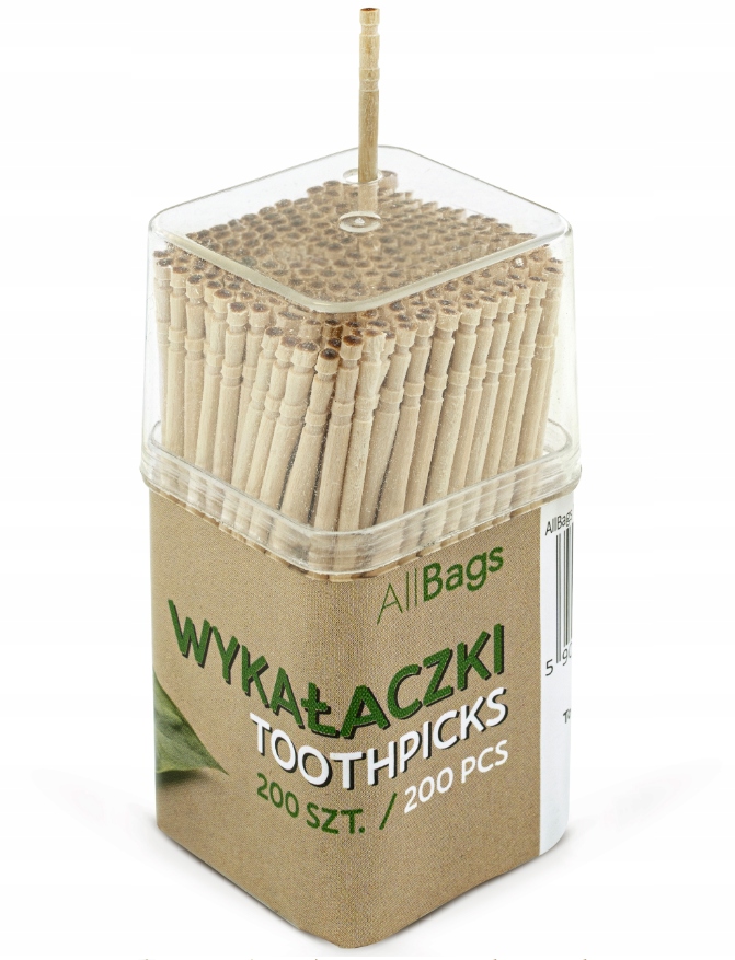 ZESTAW WYKAŁACZKI DREWNIANE 6 OPAKOWAŃ 1200szt. Kod producenta WYKAŁACZKI001