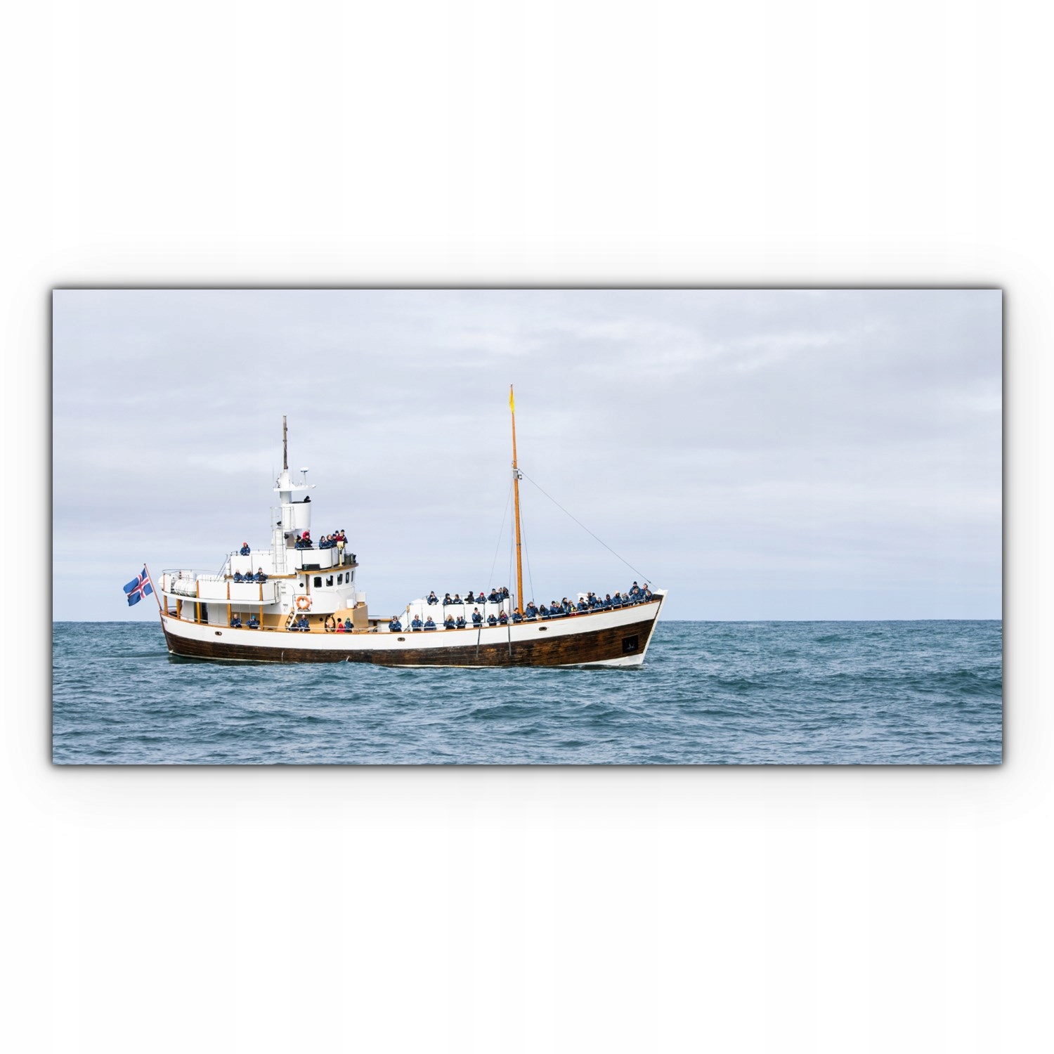 

foto-obraz na płótnie 120x60 Islandia Wyspa Statek