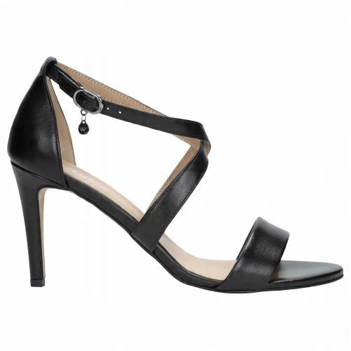 

Buty Wojas Sandały damskie skóra czarne r. 39