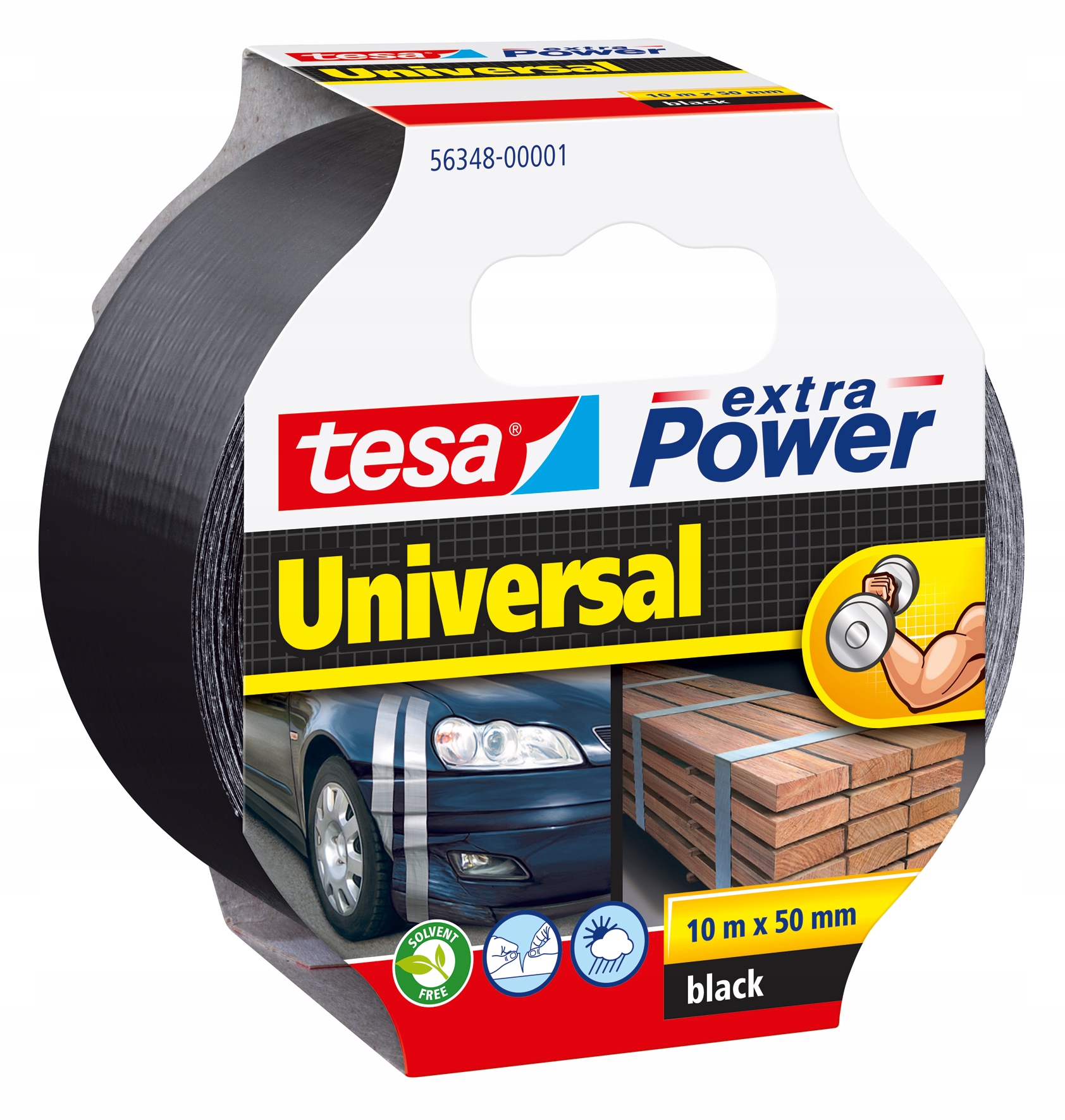 

Taśma naprawcza tesa extraPower czarna 10m x 50mm