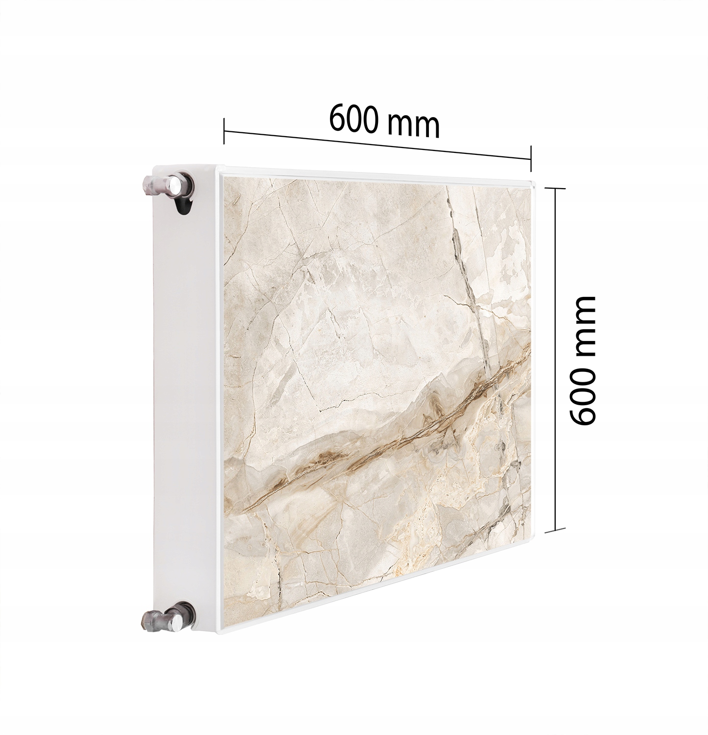Magnetický Kryt Na Radiátor 60x60 Mramorová Podložka Magnet
