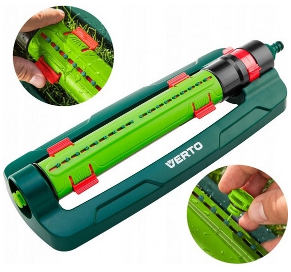 OGRODOWY ZRASZACZ WAHADŁOWY OSCYLACYJNY REGULOWANY VERTO ZRASZAJĄCY + IGŁA