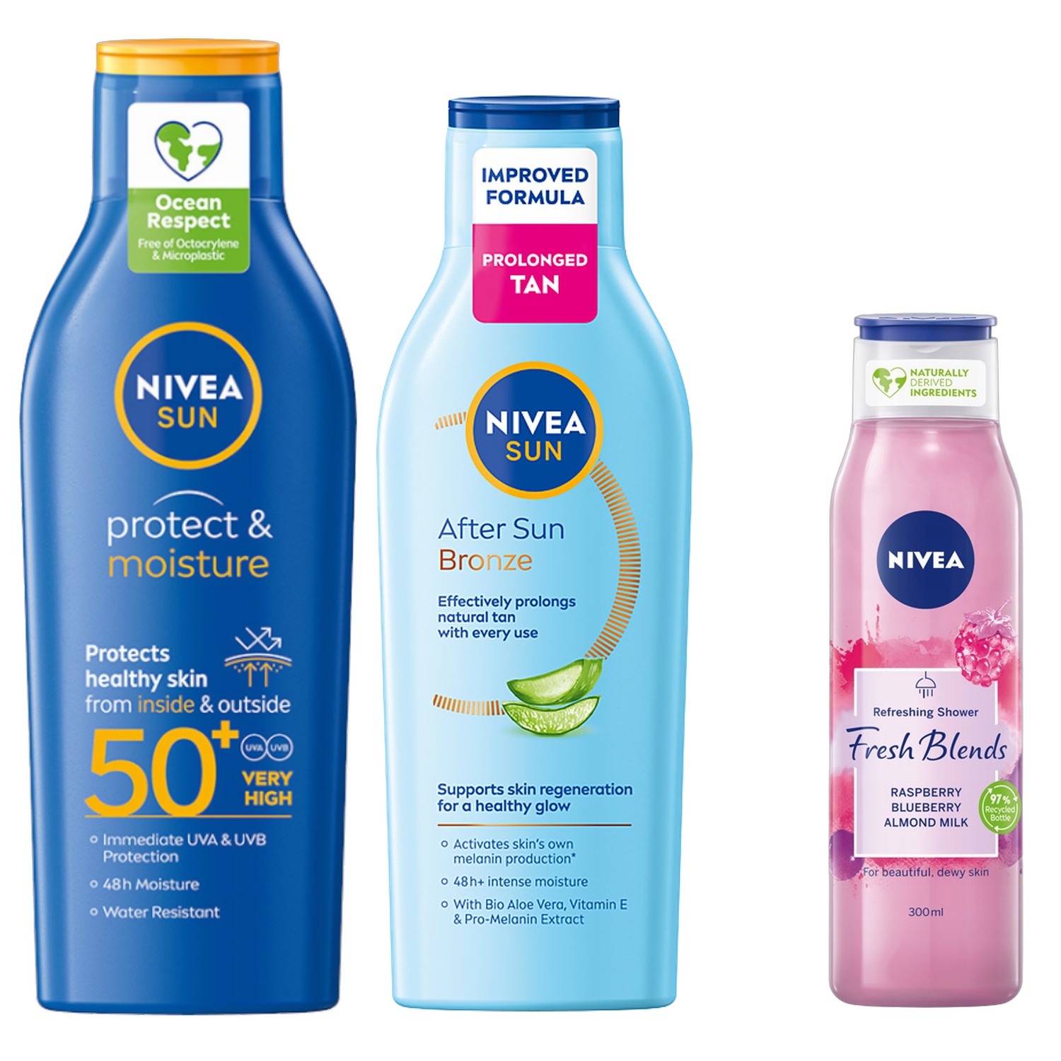 Sun Nawilżający Balsam SPF50+ wodoodporny+ Kojący po opalaniu