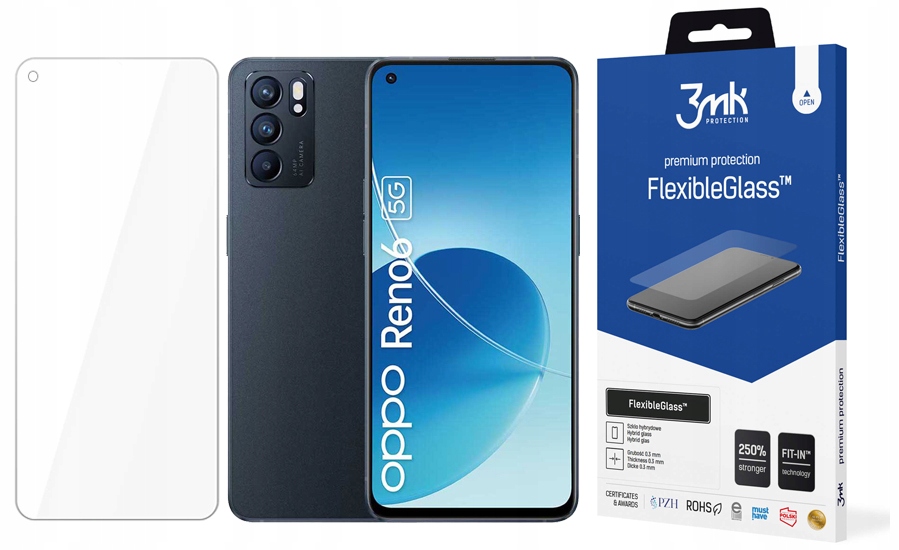 

3mk FlexibleGlass Szkło hybryda do Oppo Reno 6 5G