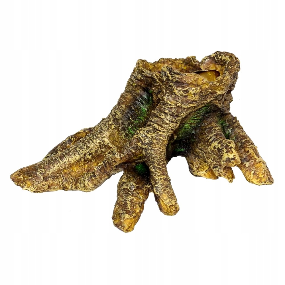 Levně Dekorace Do Akvária Kmen Stromu Úkryt Pro Ryby Ozdoba 16X13X8 CM