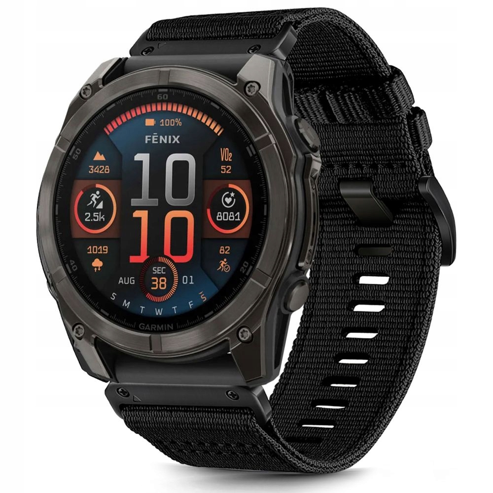 Pasek Nylonowy Do Garmin Fenix 6X 6X Pro 7X 7X Pro 8 51MM Quatix 7X