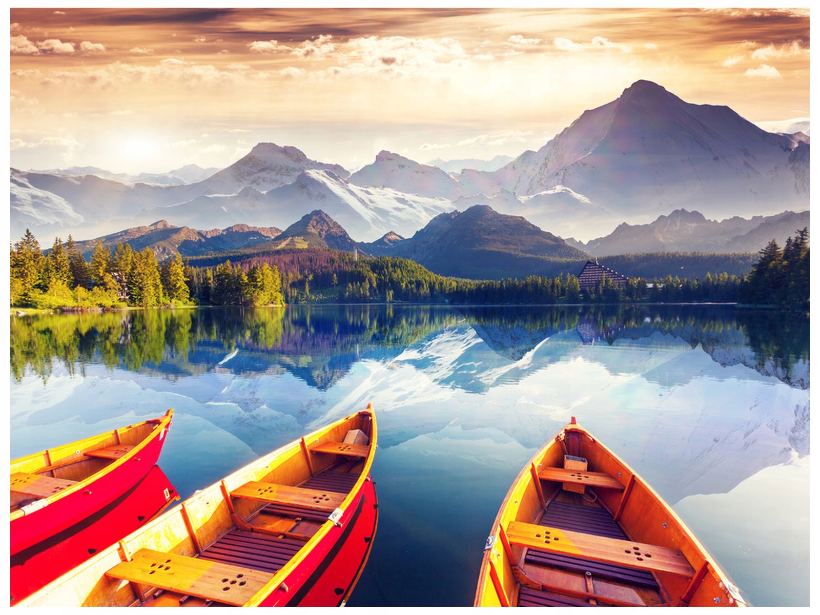 

Fototapeta # Krajobraz Jezioro Góry 200x150cm