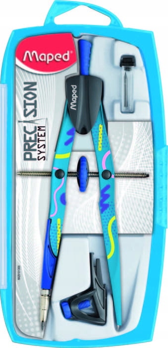 Przybory Kreślarskie CYRKLE Szkolne Cyrkiel Dla UCZNIÓW Precision Fancy Marka inna