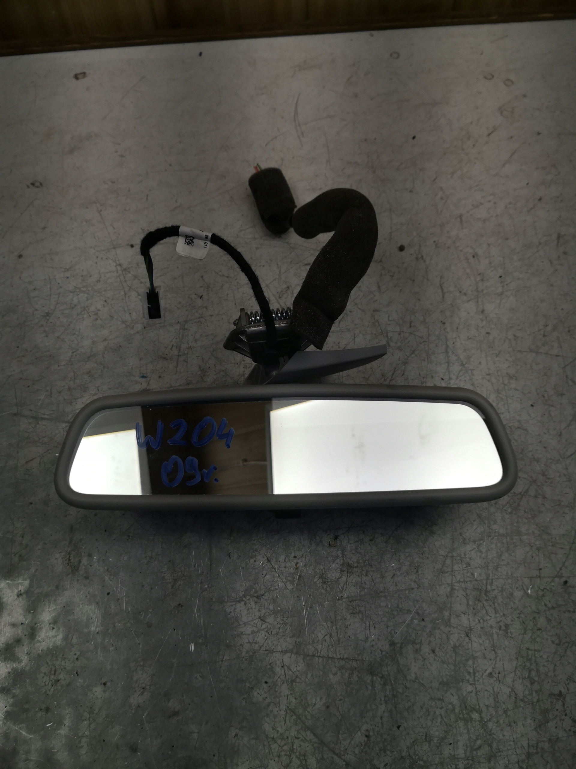 mirror inner MERCEDES W204