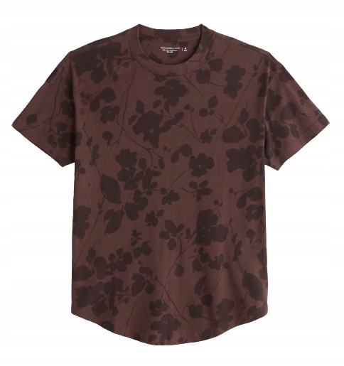 Tričko s květinovým vzorem Abercrombie&Fitch, velikost L, volné