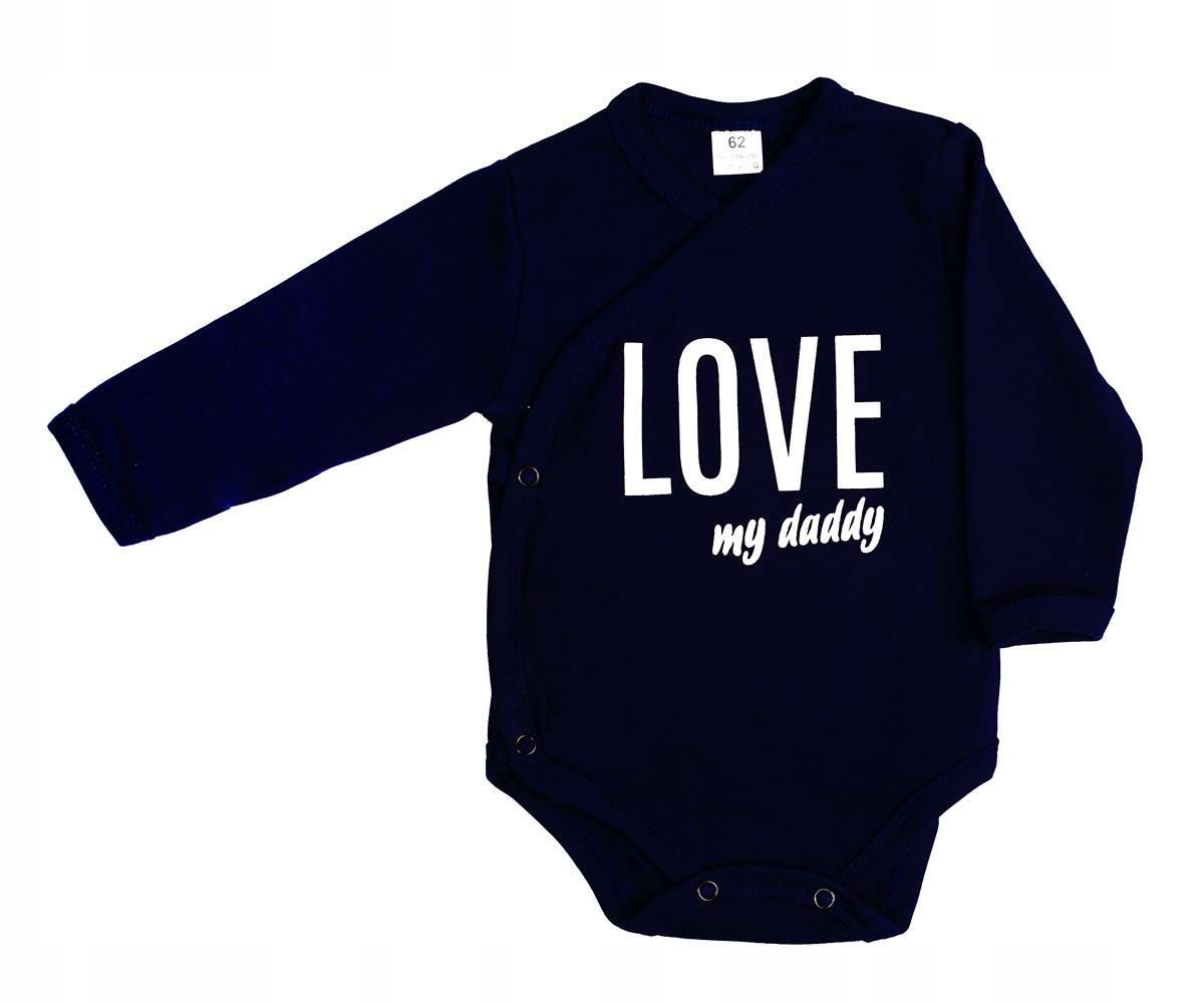 

Body Kopertowe Niemowlęce Love Daddy Kimono R. 56