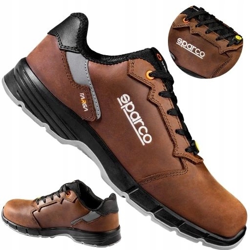 Buty robocze męskie sportowe lekkie całoroczne Bhp S3S Sparco Targa 41