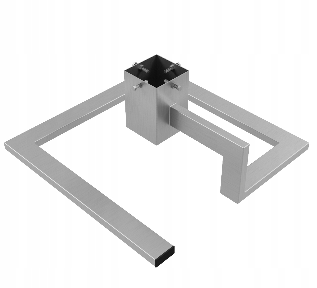 Nerezový stojan na vánoční stromek pro loftový vánoční stromek Swe