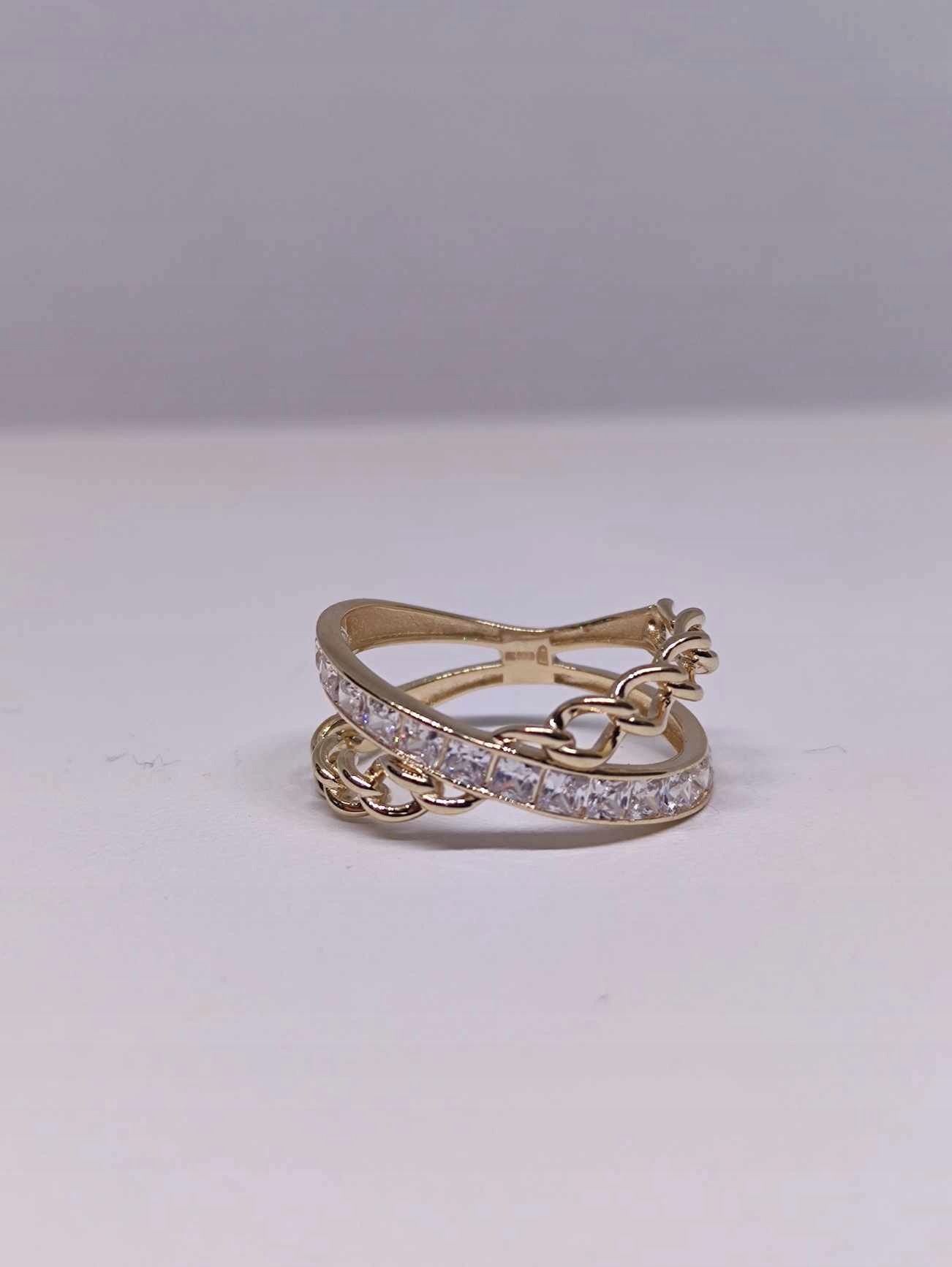 Nowy Złoty Pierścionek 14k/585 90063976 GOLD4U Czż