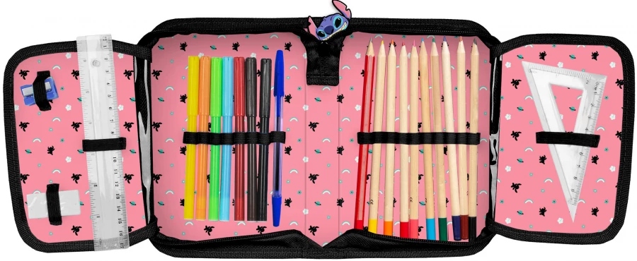 PIÓRNIK DWUKLAPKOWY Z WYPOSAŻENIEM STITCH PASO Marka Paso