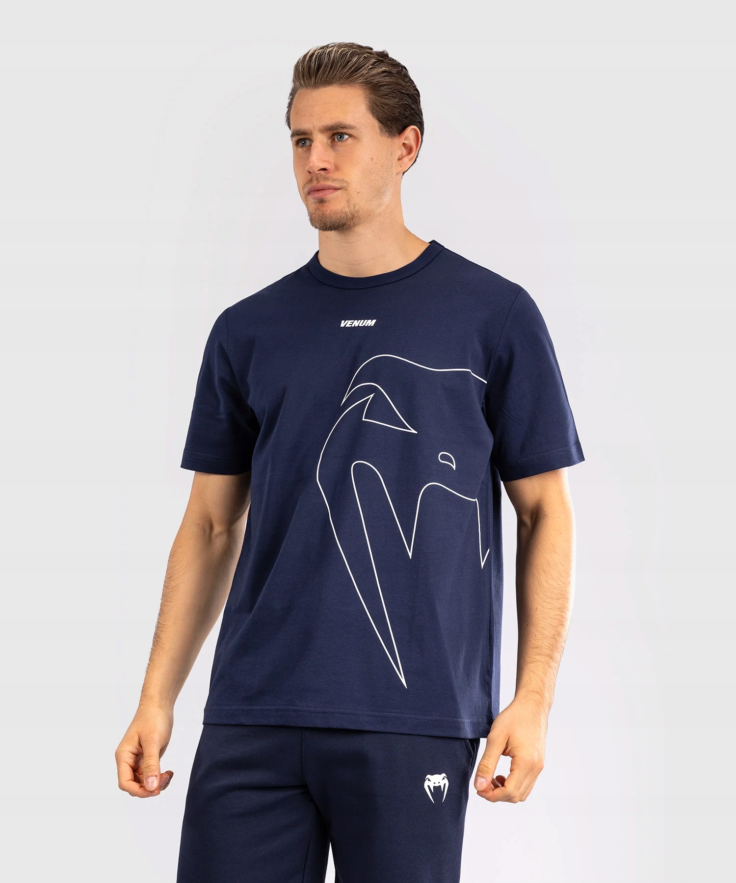 Venum Tričko Tričko Giant Contender Navy Blue XL