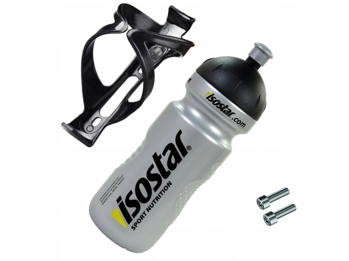 ZESTAW ROWEROWY BIDON ISOSTAR 650ML + KOSZYK