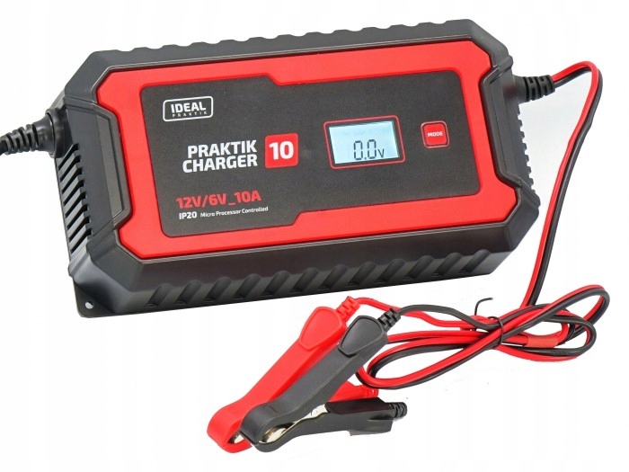 Зарядний пристрій IDEAL Praktik CHARGER 10 LCD 6V / 12V