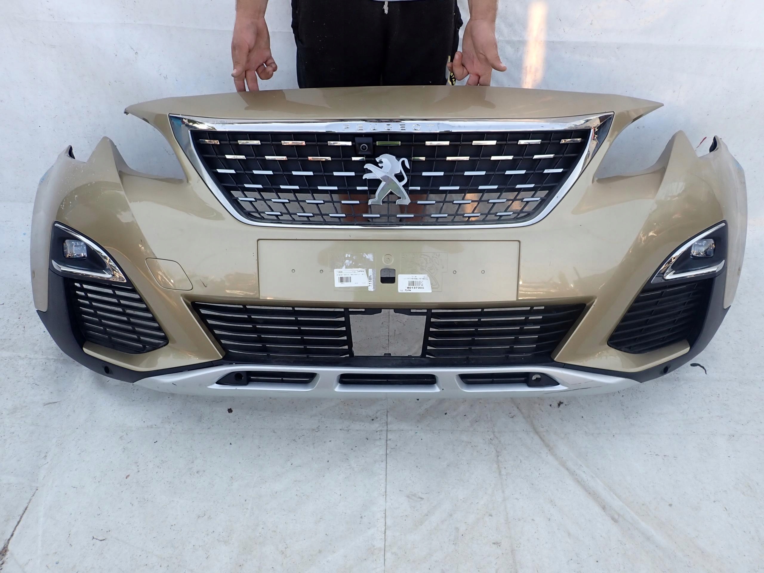 PEUGEOT 3008 II 16- bumper front KAMERA 6PDC