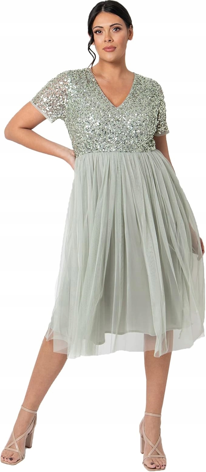 Maya Deluxe Šaty s krátkým rukávem Vel. 36