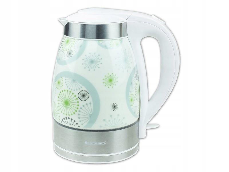 Czajnik elektryczny Ravanson CB-1701C 2200 W 1,8 l biały