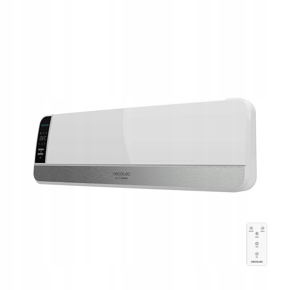 CECOTEC Ceramic Wall Heater 2000W LED Remote Timer 20m2 Wersja 2
