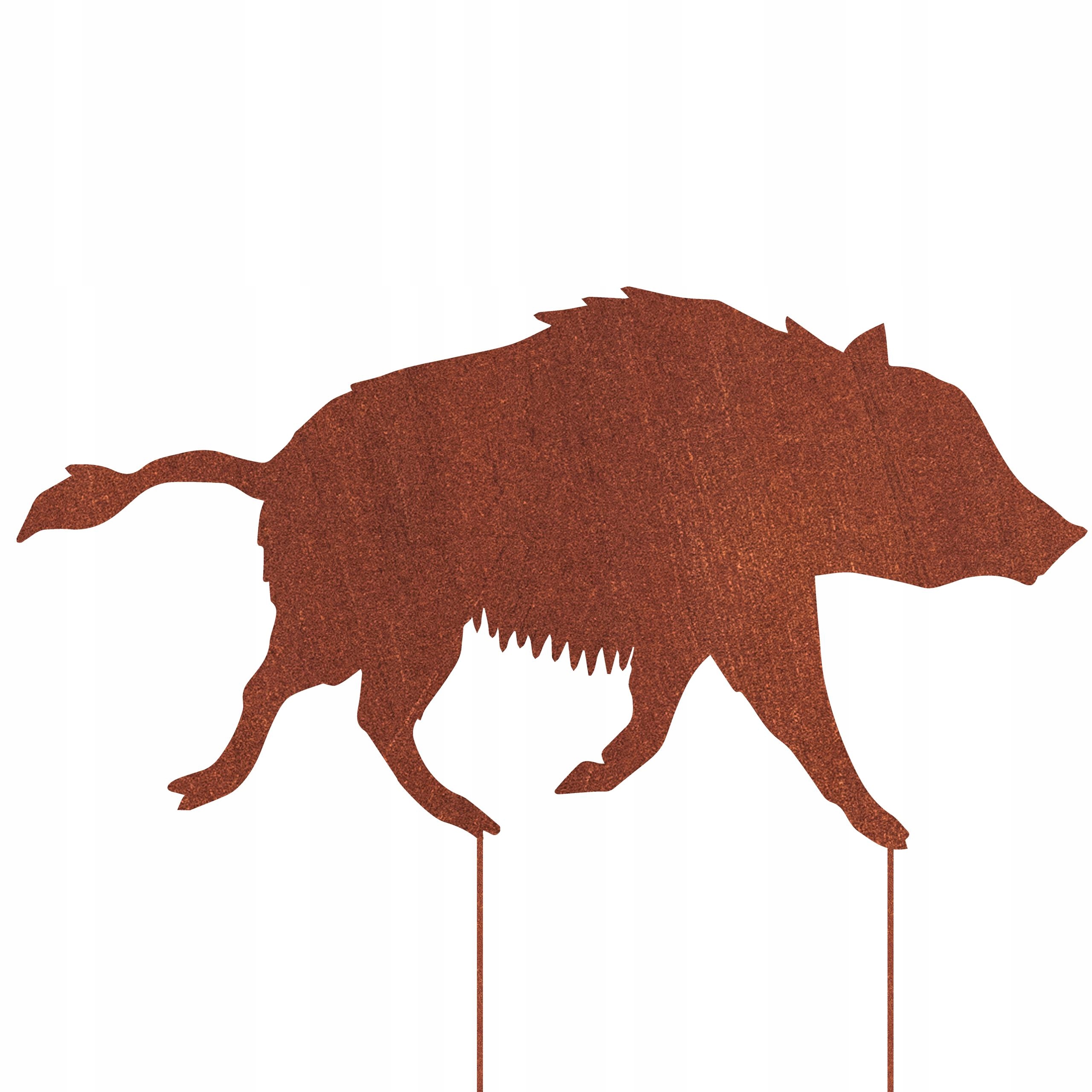 Zahradní Dekorace Locha Ocel Corten, Patinovaná, Ozdoba Trávník Skalník