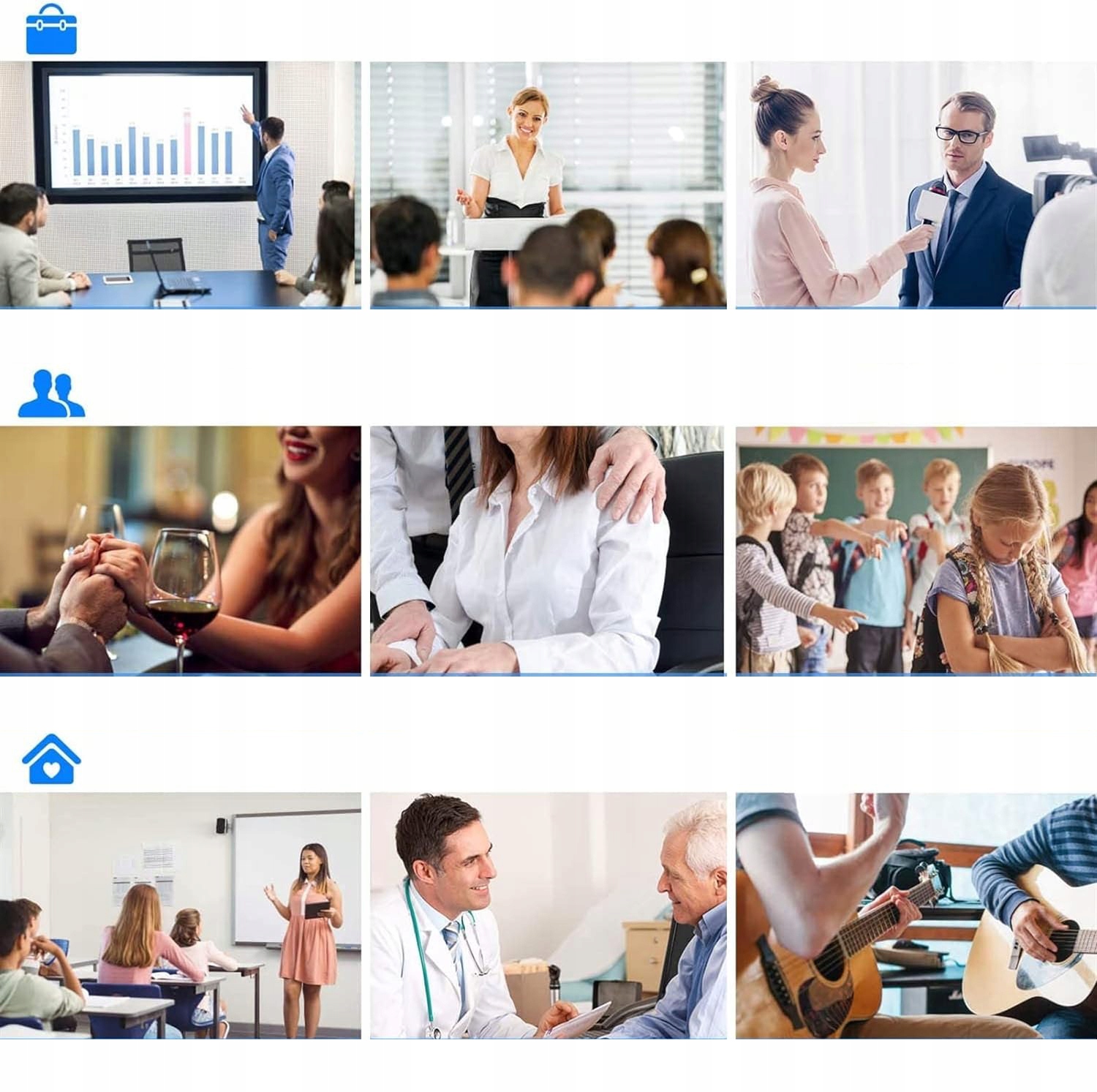 DYKTAFON SZPIEGOWSKI PODSŁUCH MINI UKRYTY MP3 AKTYWACJA GŁOSEM 16GB 284 H Kolor czarny