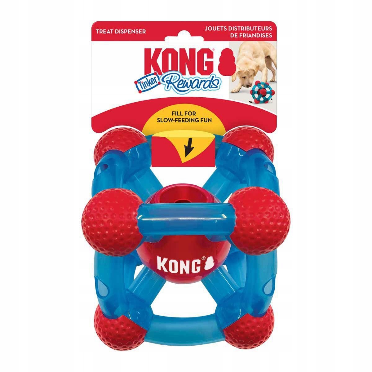 Kong Dávkovač Pamlsek S Odměnami Tinker M/L (634.6178)