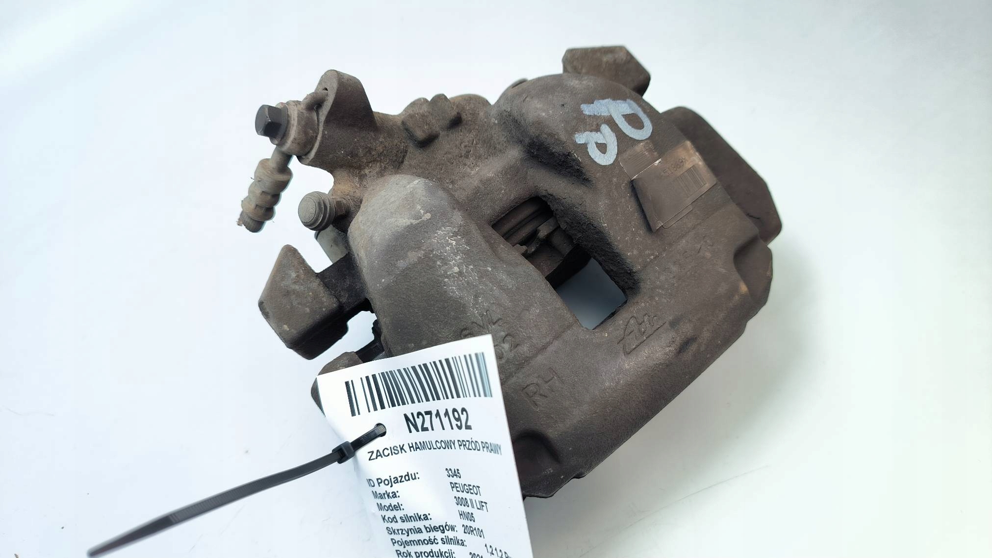 caliper brake front right PEUGEOT 3008 II LIFT