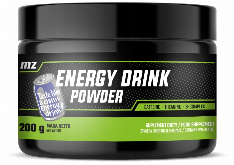 Levně Mz-store Energy Drink Powder 200 g – Kofein Energetický prášek v prášku
