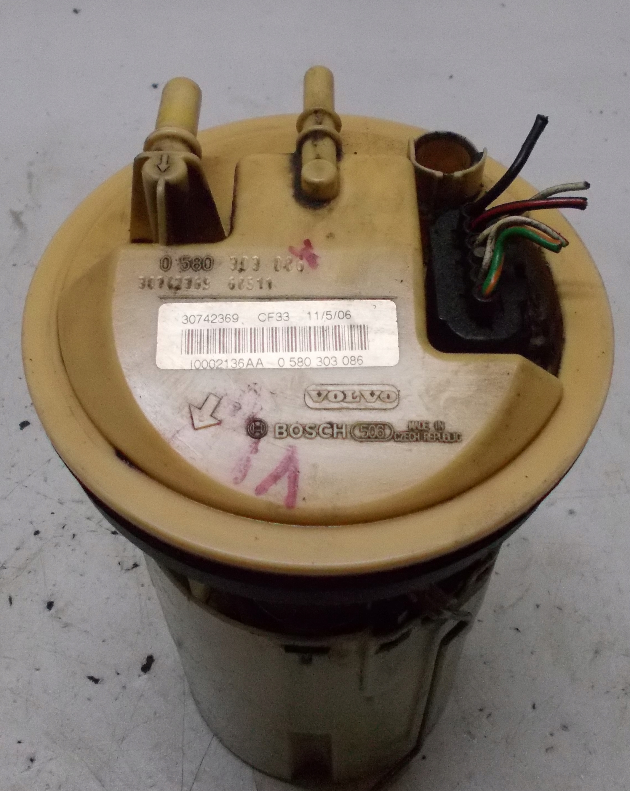 VOLVO V50 feed pump 0580303086