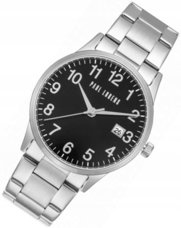 Čitelné Pánské Hodinky Paul Lorens PL14573B2-1C1 Arabské Číslice Datumovka