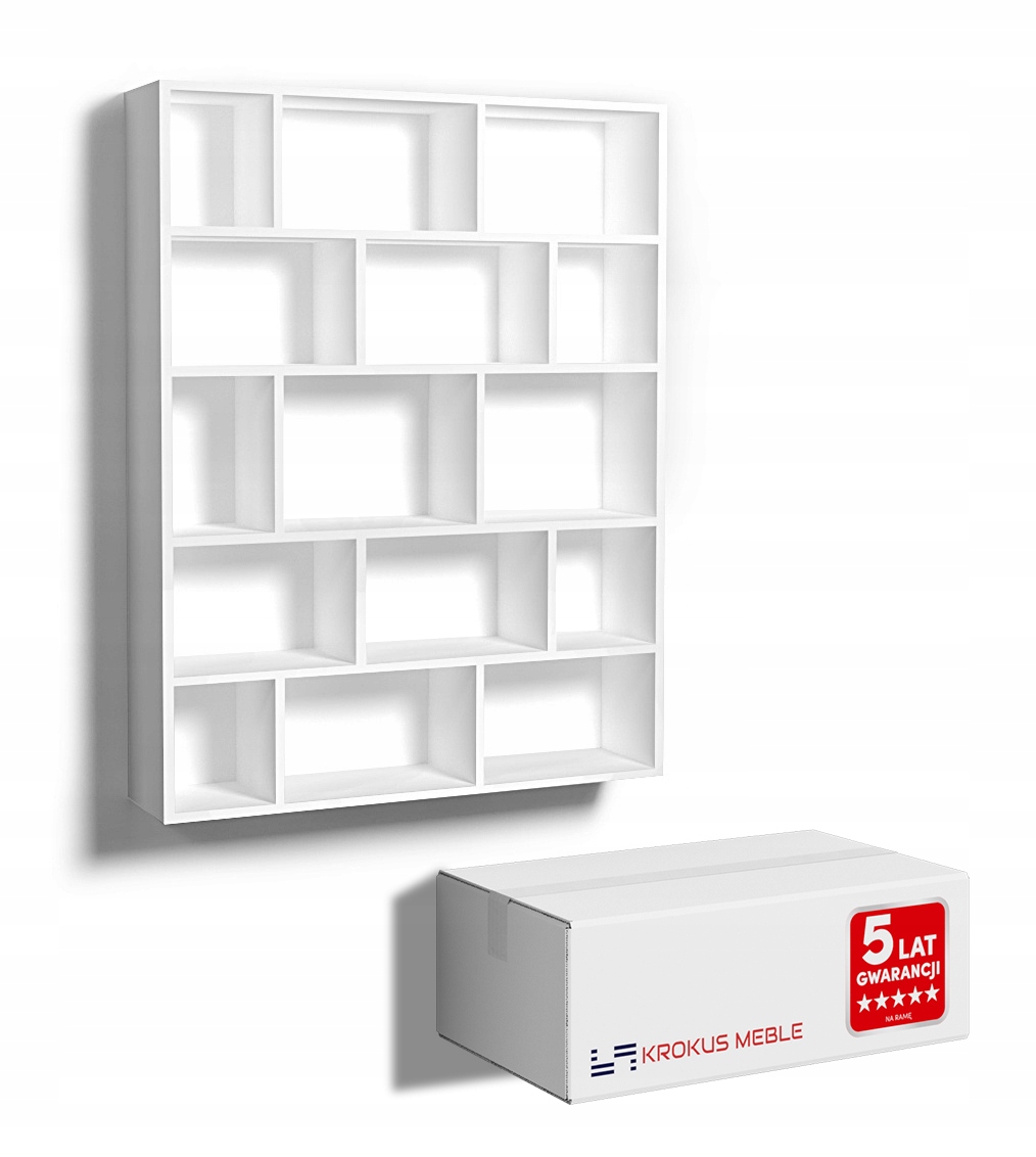 

Półka Wisząca Skandynawski Regał Biblioteczka nr50