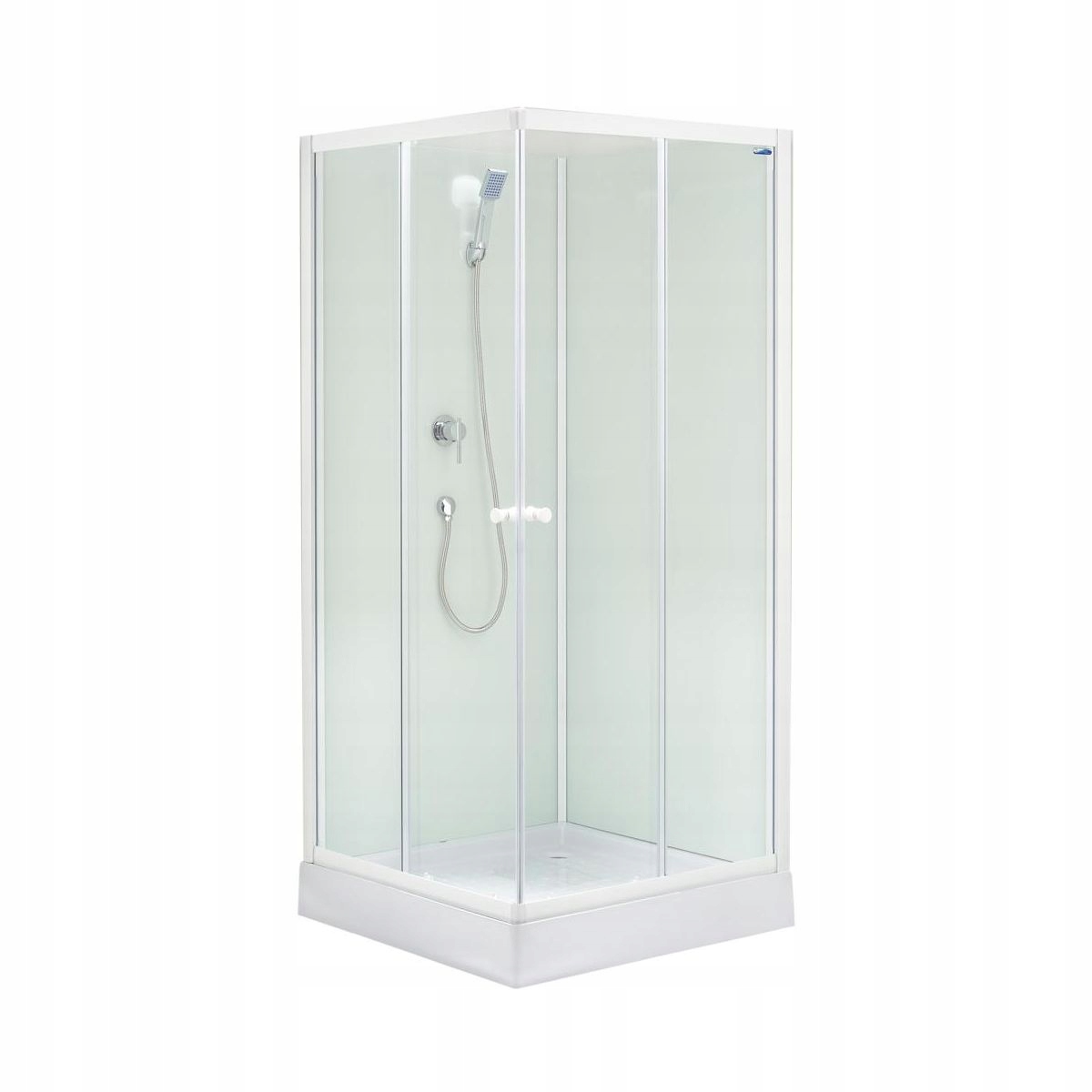 KABINA PRYSZNICOWA WOLNOSTOJĄCA KWADRATOWA 80x80
