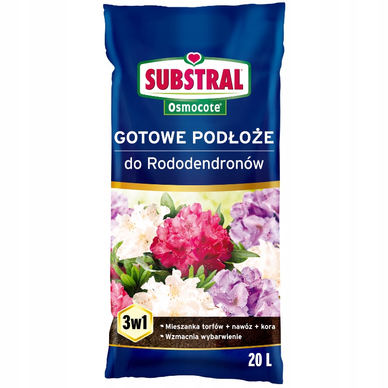 

Substral Osmocote Ziemia Do Rododendronów 20L