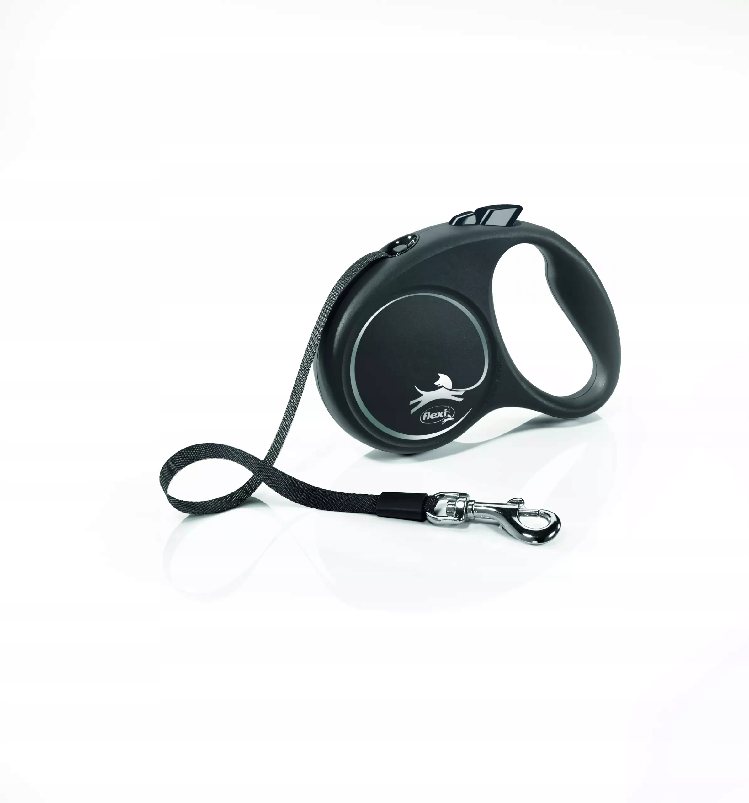 

Flexi Black Design automat Smycz S 5m taśma czarna