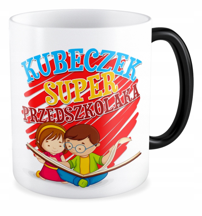 

Kubek magiczny prezent Przedszkolaka Uczeń Szkoła