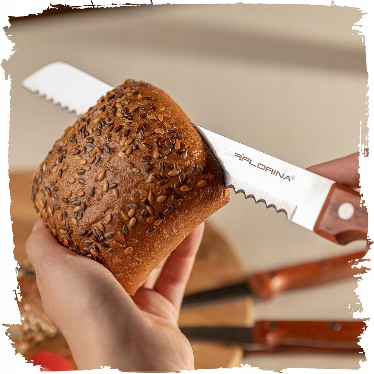 Komplet noży Florina Wood 5 sztuk Marka Florina