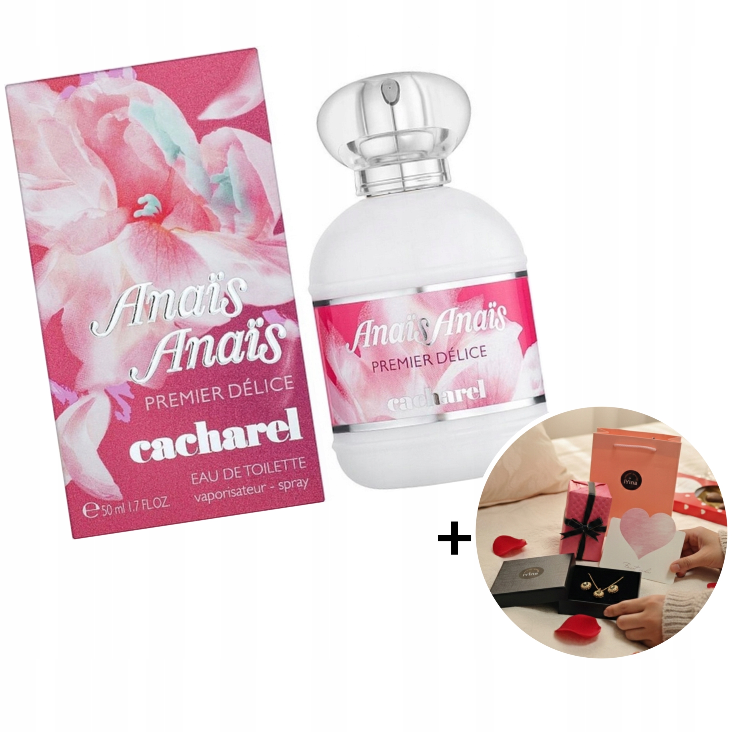Sada Cacharel Anais Premier Delice 50 ml Edt komplet taška pro ni