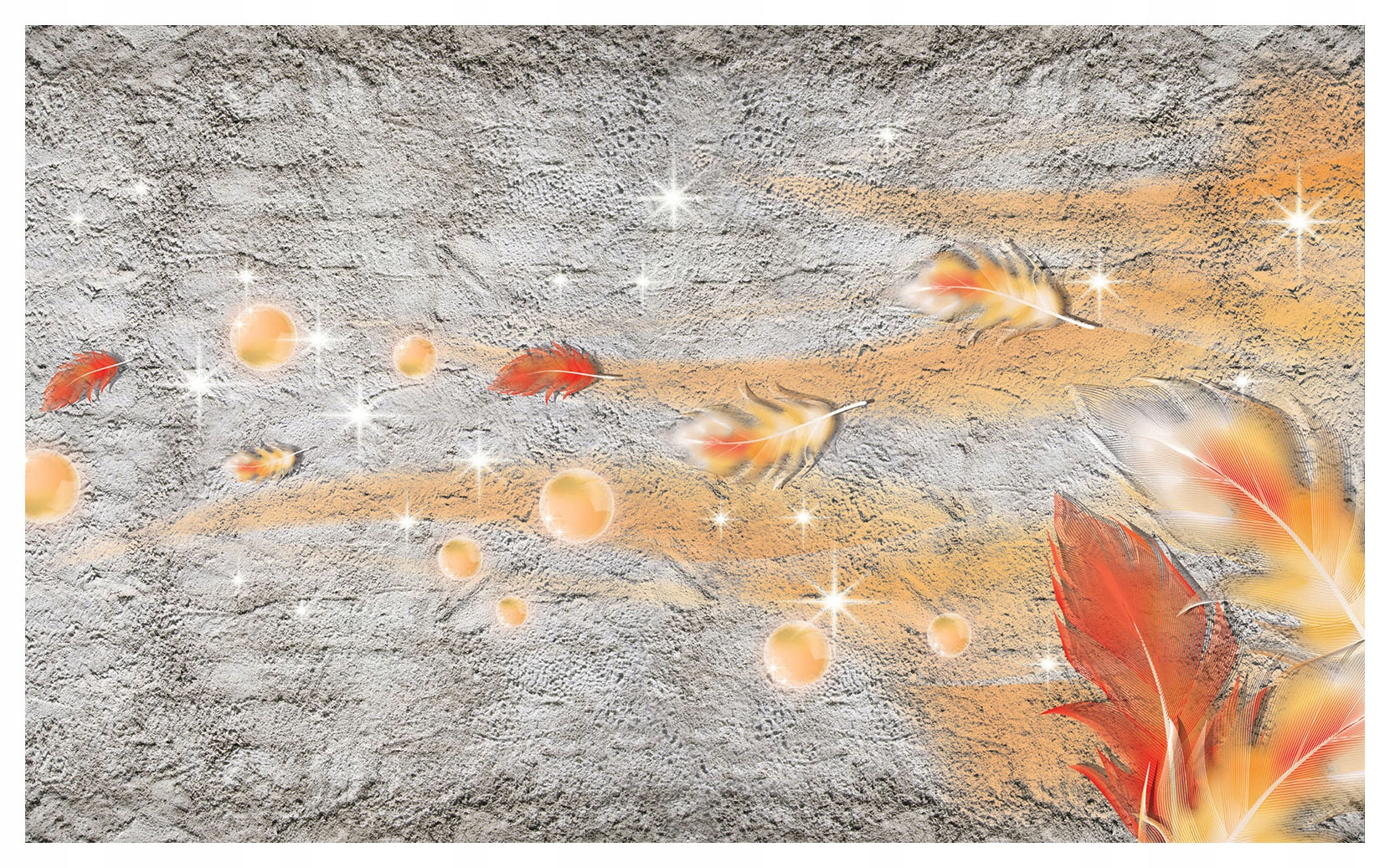 Vliesová fototapeta Pírka Abstrakce Jemnost Styl 254x184 lepidlo