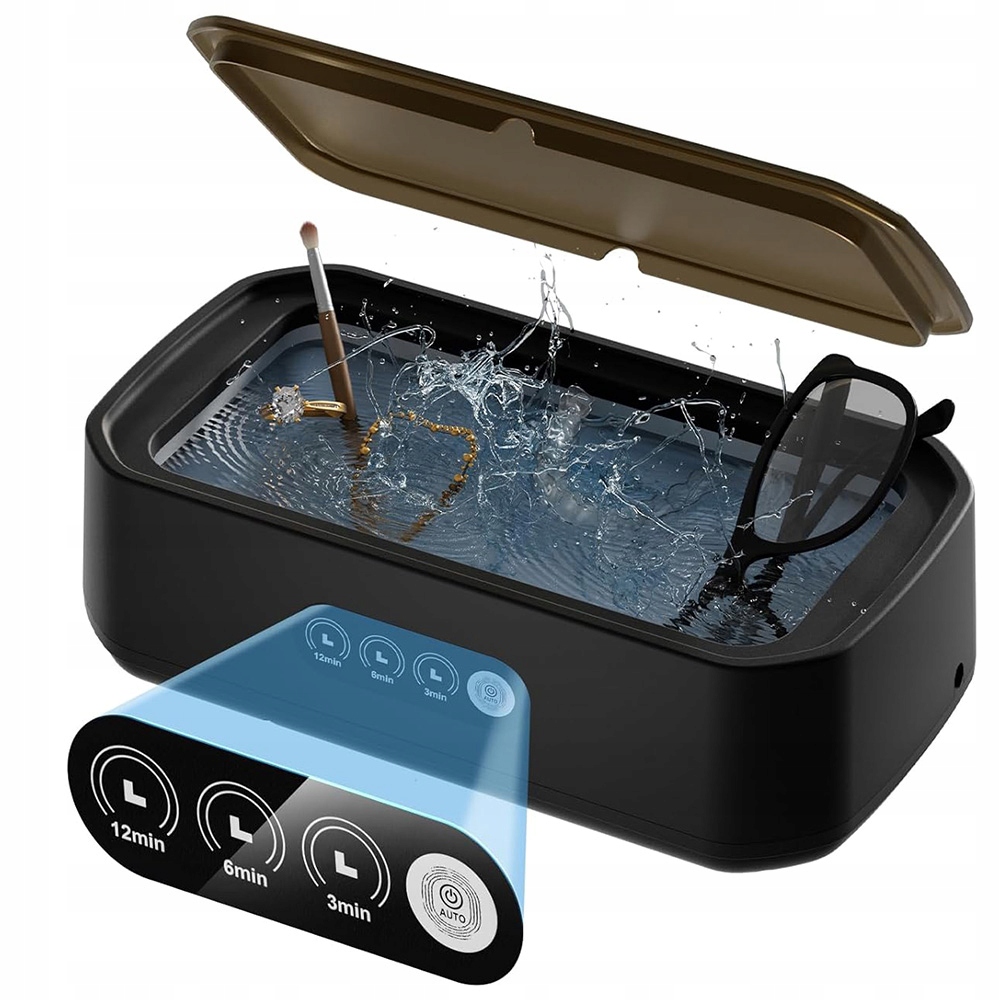 Myjka Maszyna ultradźwiękowa Do Czyszczenia okularów biżuterii protez Mocna