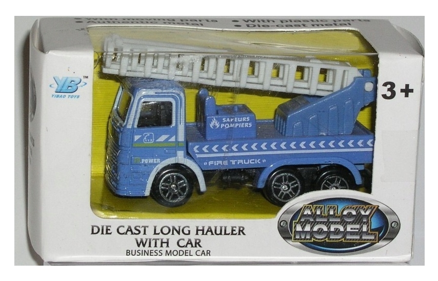

Metalowy model strażacki pojazd Alloy Model 9818