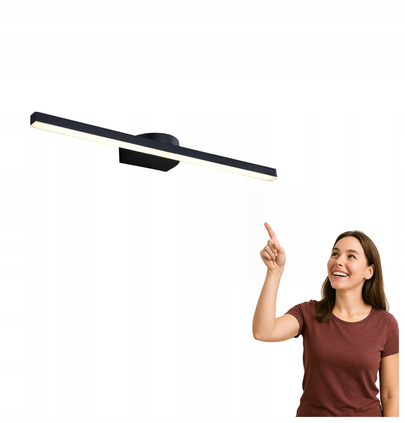 Led galerijní nástěnné svítidlo Arvi W89551-40BK Zuma Line