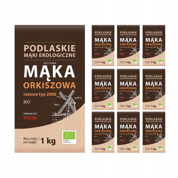 10 x špaldová mouka Bio typ 2000 1 kg BioLife