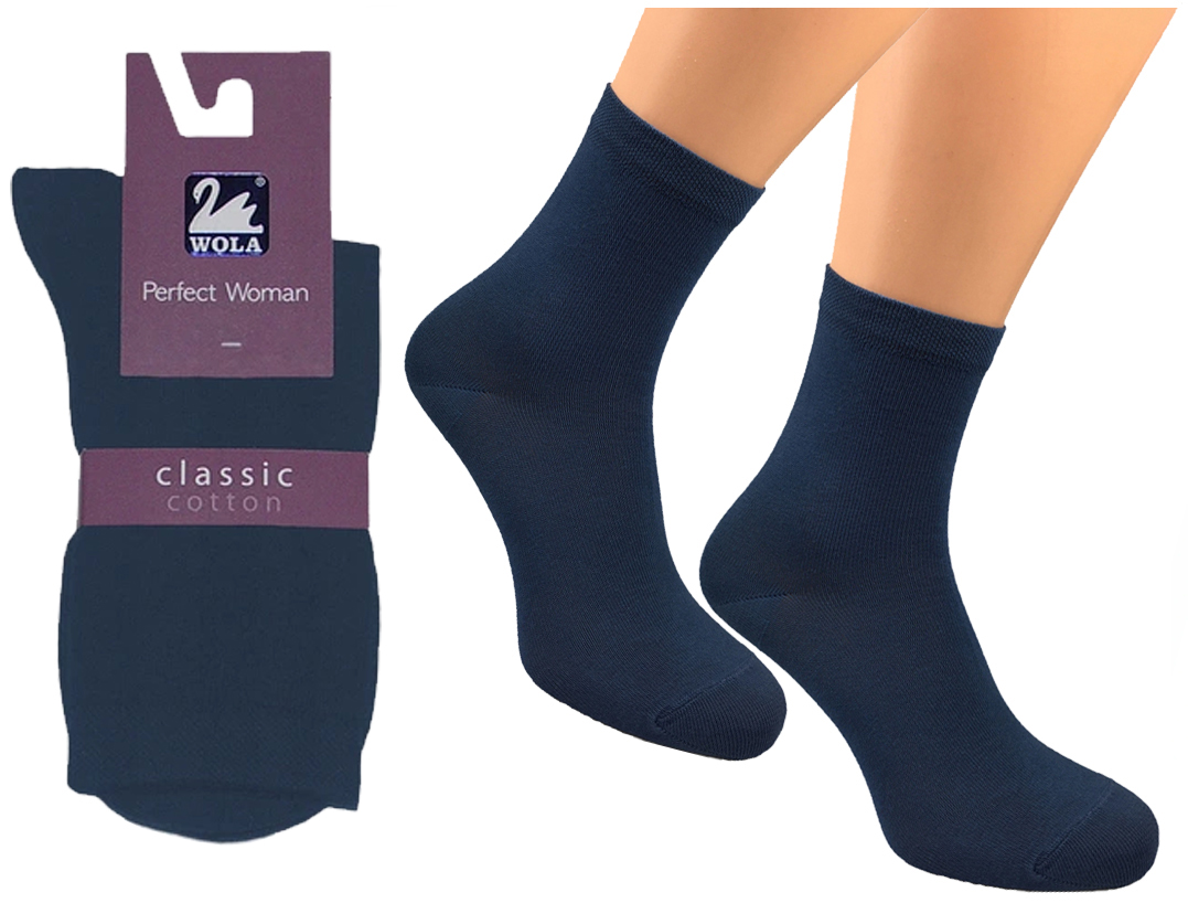 

Wola Skarpety Damskie Perfect Woman Navy r. 36-38