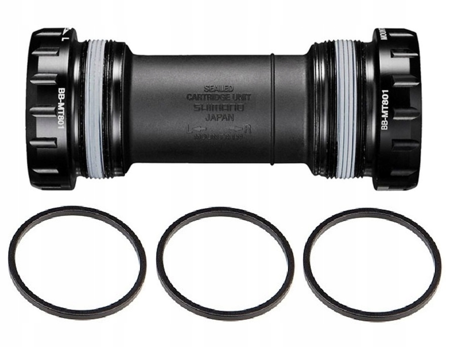 wkład suportu Shimano Xt BB-MT801 68mm 73mm Ht II